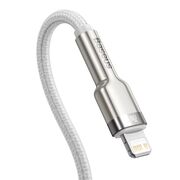 Cablu de date Type C Baseus, 20W, 2m, alb, CATLJK-B02