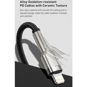 Cablu de date Type C Baseus, 20W, 2m, mov, CATLJK-B05