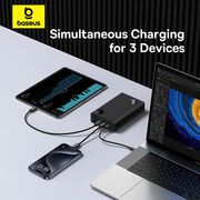 Power bank USB Type-C pentru MacBook, Dell Baseus USB, 2x Type-C, 24000mAh, 140W, P10021508113-00