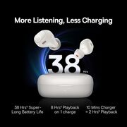 Casti Wireless Baseus Earbuds Bowie WM03, Bluetooth 5.3, True Wireless - Alb