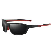 Ochelari cu protectie solara de ciclism Techsuit 3047, rosu