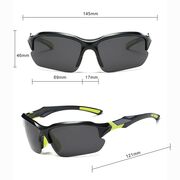 Ochelari de soare sport polarizati Techsuit 9301, gradient