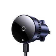 Suport telefon auto grila ventilatie Baseus MagPro, Qi2.0, negru