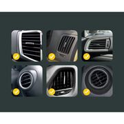 Suport auto grila ventilatie Baseus Steel Cannon, gri, SUGP-0S