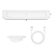 Ventilator de birou pentru monitor Baseus ACQS000002, alb