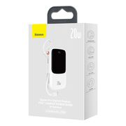 Baterie externa, power bank 10000mAh Baseus, 20W, PPQD020002