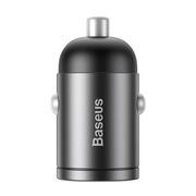 Incarcator auto bricheta Type-C Baseus Tiny Star Mini, 30W, gri