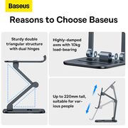Suport de birou pentru tableta pliabil Baseus LUSZ000113