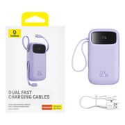 Baterie externa, power bank 10000mAh Baseus, 22.5W, P10055003513-00