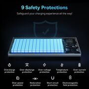 Powerbank 10000mAh, USB Type-C, Micro-USB Baseus, PPXJ100002