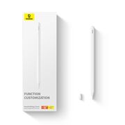 Stylus Pen magnetic cu indicator LED pentru iPad Baseus, alb