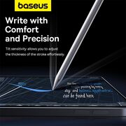 Stylus pen activ pentru iPad Baseus, 130mAh, P80015805211-00, alb