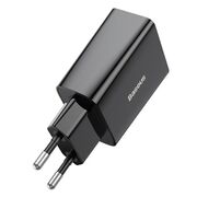 Incarcator priza USB-C Quick Charge Baseus Speed, 20W, negru