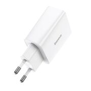 Incarcator priza USB-C Quick Charge Baseus Speed, 20W, alb