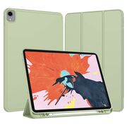 Husa pentru iPad Pro 12.9 2022, 2021, 2020 tip stand, cu functie wake-up/sleep si compartiment pentru Apple Pen, verde