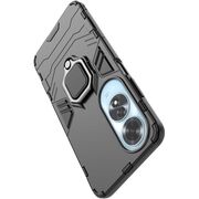 Husa pentru Oppo A60 cu inel Ring Armor Kickstand Tough, negru