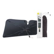 Parasolar auto pliabil tip umbrela Baseus 131 x 69mm, negru, CRKX000001