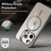Husa iPhone 15 Pro Max ESR Classic Hybrid HaloLock Kickstand, gri