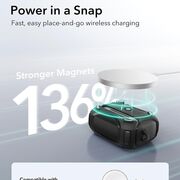 Husa Apple AirPods Pro 1 / 2 ESR Cyber Magnetic Lock HaloLock, negru