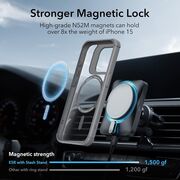 Husa iPhone 15 Pro Max ESR Shock Armor Kickstand HaloLock, gri