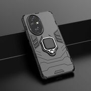 Husa pentru Honor 200 Pro cu inel Ring Armor Kickstand Tough, negru