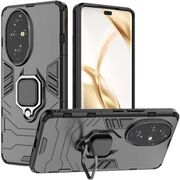 Husa pentru Honor 200 Pro cu inel Ring Armor Kickstand Tough, negru