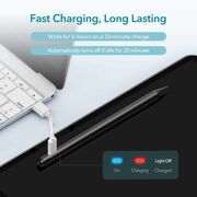 Stylus pen activ Palm Rejection pentru iPad ESR Digital, negru