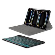 Husa cu tastatura iluminata pentru Apple iPad Pro 11 (2024) M4, negru