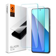 [Pachet 2x] Folie Xiaomi Redmi Note 13 4G Spigen Glas.tR Slim, transparenta