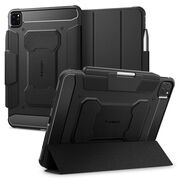 Husa iPad Pro 11 (2024) Spigen Rugged Armor Pro, negru