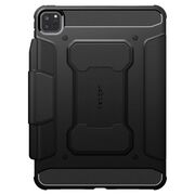 Husa iPad Pro 11 (2024) Spigen Rugged Armor Pro, negru