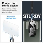 Snur, lanyard pentru telefon Spigen, universal, negru