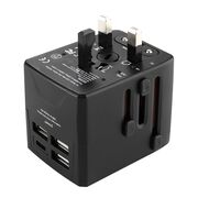 Adaptor priza EU la US, UK, AUS, 3xUSB, Type-C Techsuit, HHT904