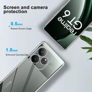 Husa pentru Realme GT 6 / GT 6T Anti-Shock 1.5mm, protectie lentile, transparent