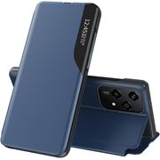 Husa pentru Honor 200 Lite tip carte, Smart View, navy blue