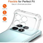 Husa pentru Poco F6 Pro Anti-Shock 1.5mm reinforced 4 corners, transparent
