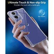 Husa pentru Motorola Moto G85 Anti-Shock 1.5mm reinforced 4 corners, Transparent