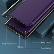 Husa pentru Honor 200 Pro tip carte, Smart View, mov