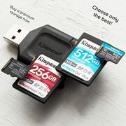 Card memorie 256GB Kingston Canvas Select Plus, SDCS2/256GBSP