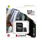 Card 512GB Kingston Canvas Select Plus cu adaptor, SDCS2/512GB