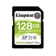 Card memorie SDXC 128GB Kingston Canvas Select Plus, SDS2/128GB-SD