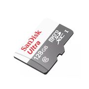Card memorie 128GB SanDisk Ultra Android, gri, SDSQUNR-128G-GN6MN