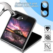 Folie camera Samsung Galaxy Z Flip6 Techsuit Full Glass, negru