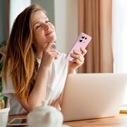 Husa pentru Xiaomi Redmi Note 13 Pro 5G Liquid Silicone, subțire, captusita cu microfibra, anti amprentă, protectie cameră foto, roz
