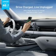 Suport auto wireless charging MagGo, Anker, 15W, B2932G11