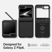 Husa Samsung Galaxy Z Flip 6 Spigen - tough armor - negru