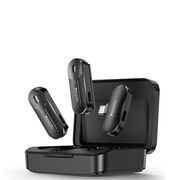Microfon tip lavariera wireless, USB-C Yesido KR17, negru