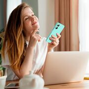 Husa pentru Xiaomi Redmi 13C 4G Liquid Silicone, subțire, captusita cu microfibra, anti amprentă, protectie cameră foto, verde deschis