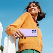 Husa pentru Xiaomi Redmi Note 13 5G Liquid Silicone, subțire, captusita cu microfibra, anti amprentă, protectie cameră foto, lavanda
