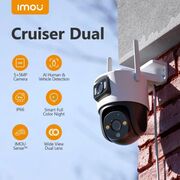 Camera supraveghere exterior WiFi smart Imou, 10MP, Two-way Talk, Human Detection, Night Vision, IP66, IPC-S7XP-10M0WED-0360B